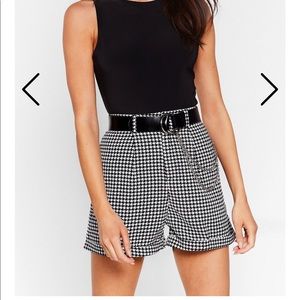 Vintage LEE • High-Waisted Plaid Shorts